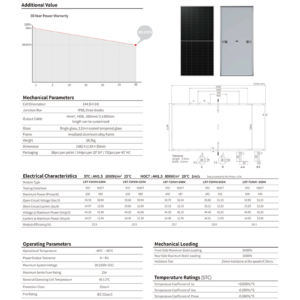 Datasheet Longi Himo X10 630 635 640 645 650w