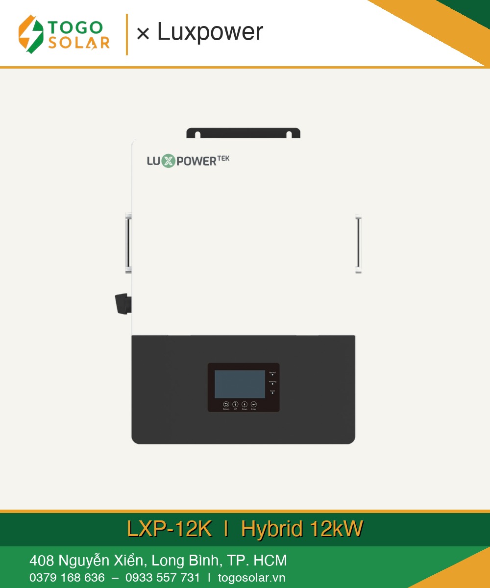 Inverter Luxpower Hybrid 12kW LXP-12K chính hãng TOGOSOLAR