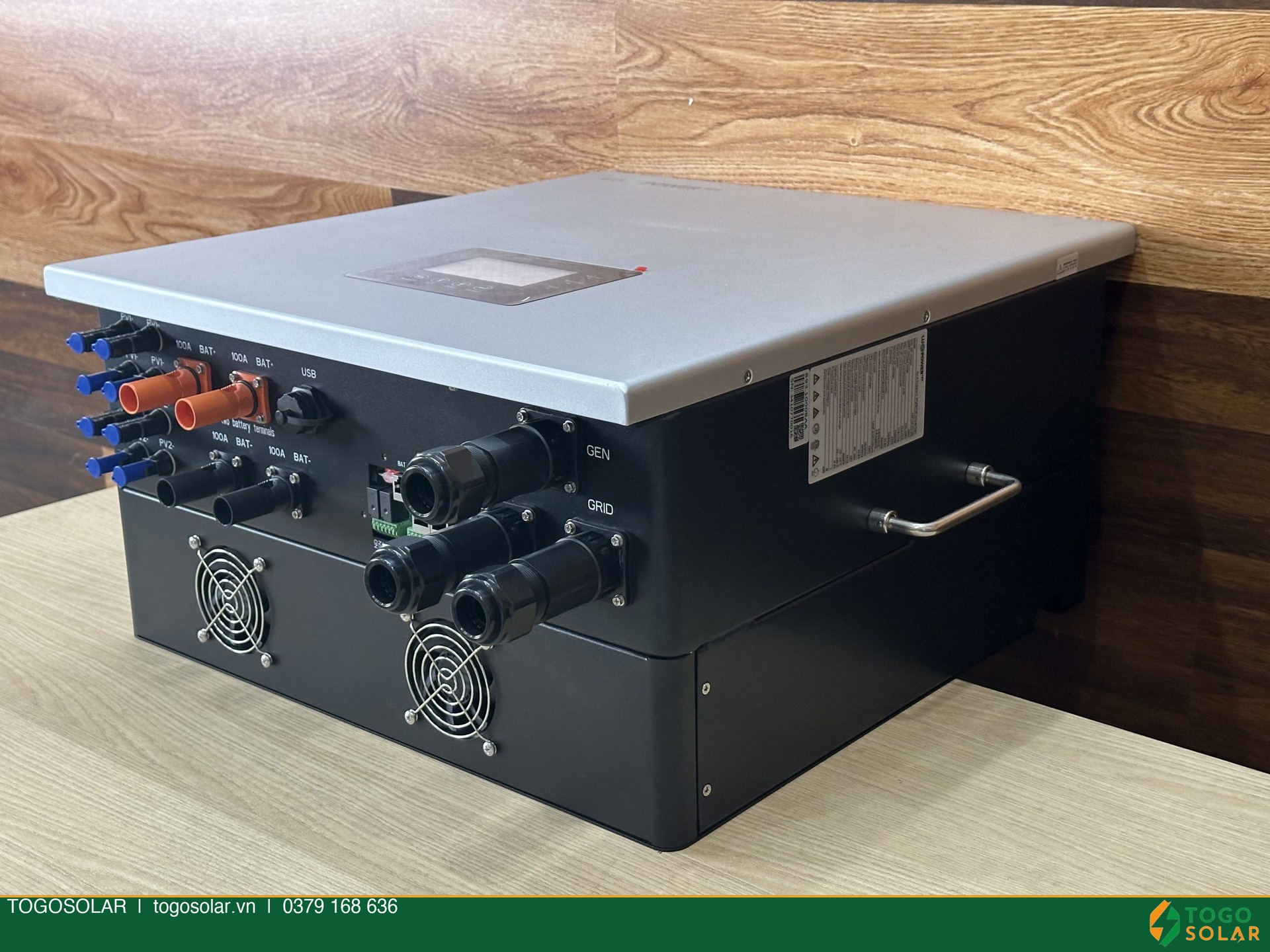 Inverter Luxpower LXP-8K – cổng PV, battery, AC TOGOSOLAR