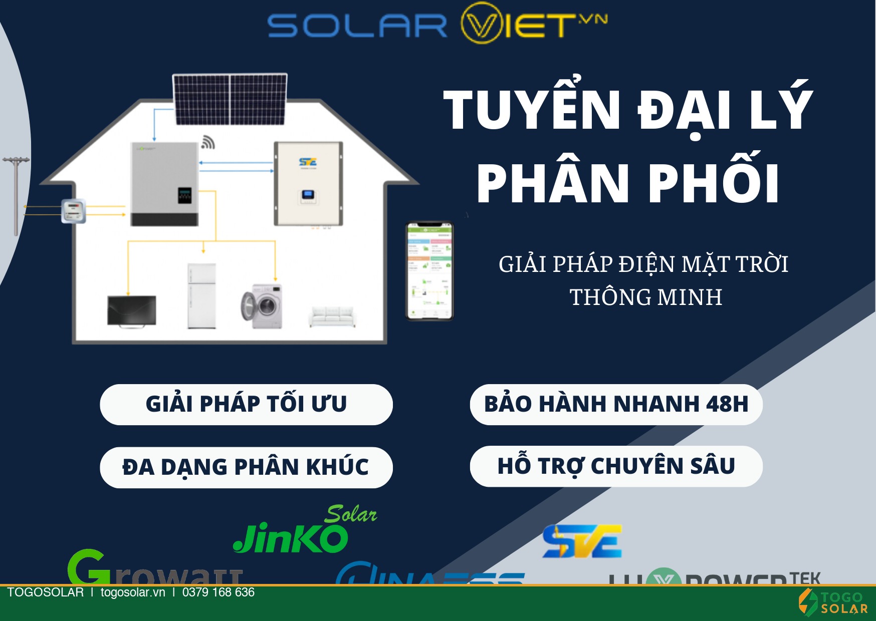 Hệ thống hybrid Luxpower SNA 14K lắp đặt thực tế