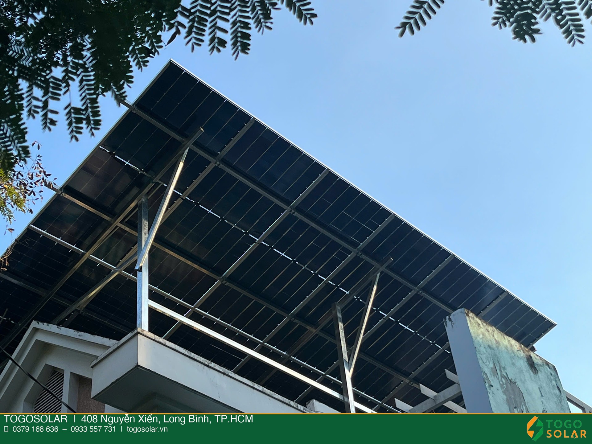 Lắp điện mặt trời nhà anh Dũng Bình Hưng Bình Chánh HCM – TOGOSOLAR (1)