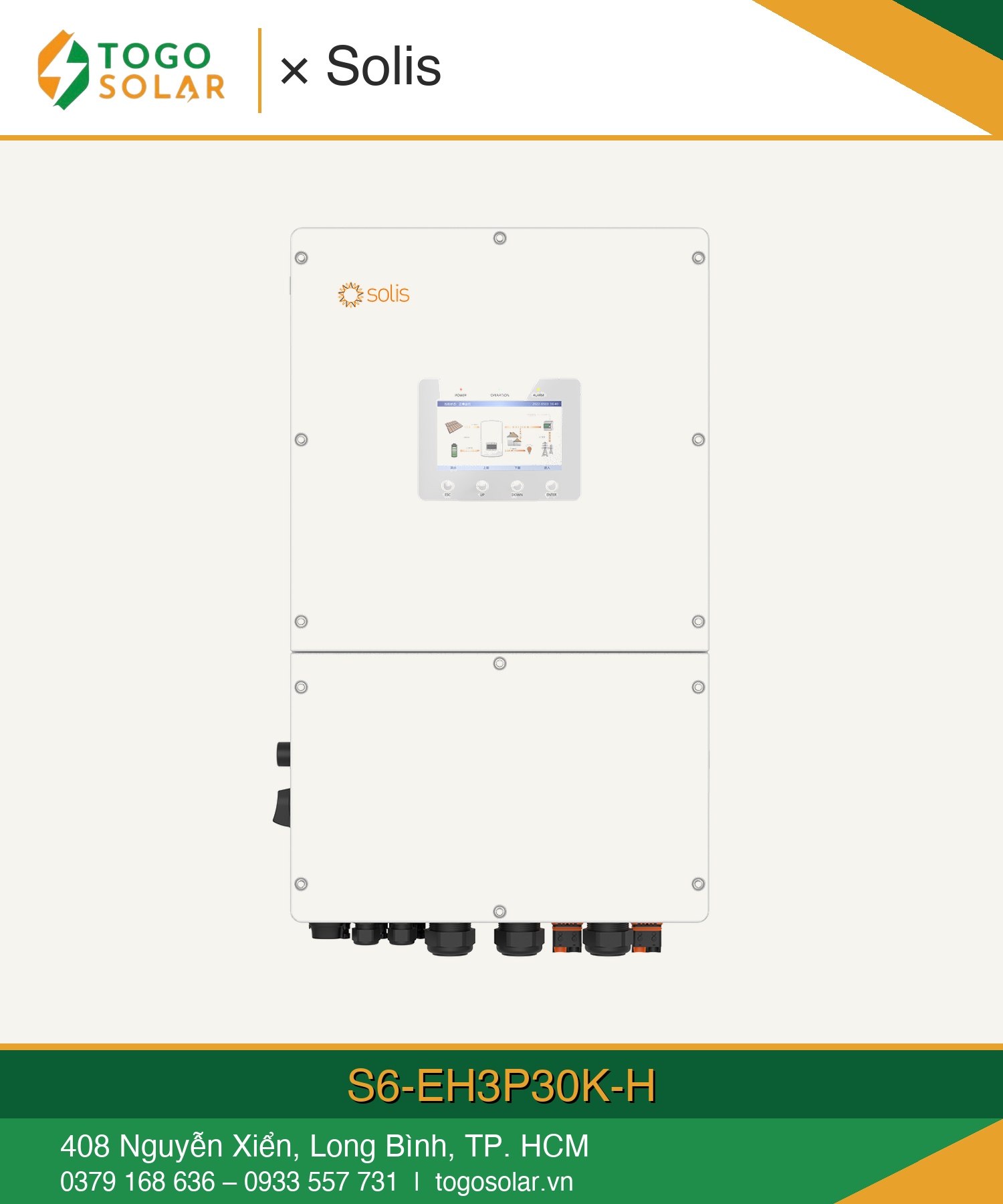 Kết nối Solis Cloud app giám sát inverter Solis Hybrid