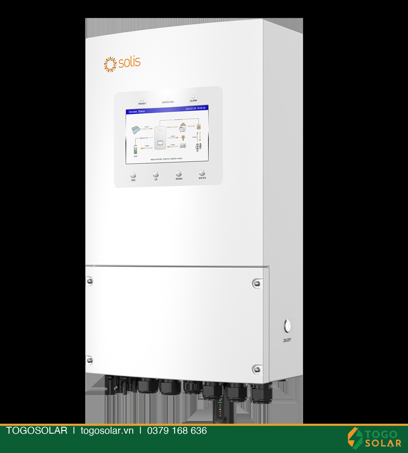 Inverter Hybrid Solis 5kW 1 Pha S6-EH1P5K-L-PLUS – TOGOSOLAR (2)